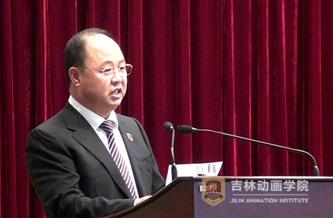5英国威廉希尔唯一官网、吉林禹硕公司董事长郑立国代表3D动画电影《青蛙王国》主创人员,谈了创作体会.JPG